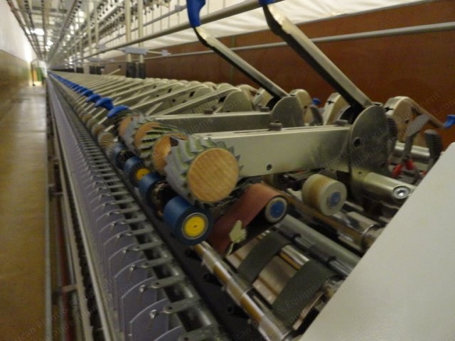 Zinser RM-361 Ring Frame Linked with Oerlikon-Schlafhorst 338 Automatic Winder, 2008, 864 Spindles, 18 Winder Spindles