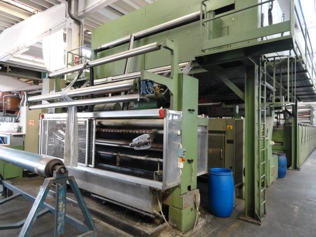 Babcock, 1996, 3200mm Working Width, 7 Chambers, Gas Heated, Horizontal Clip Chain