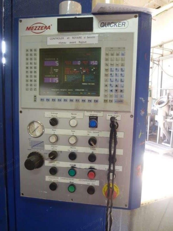 Mezzera, Quicker, 2000, Jigger, Working Width 1800mm, Max Diameter 1350mm