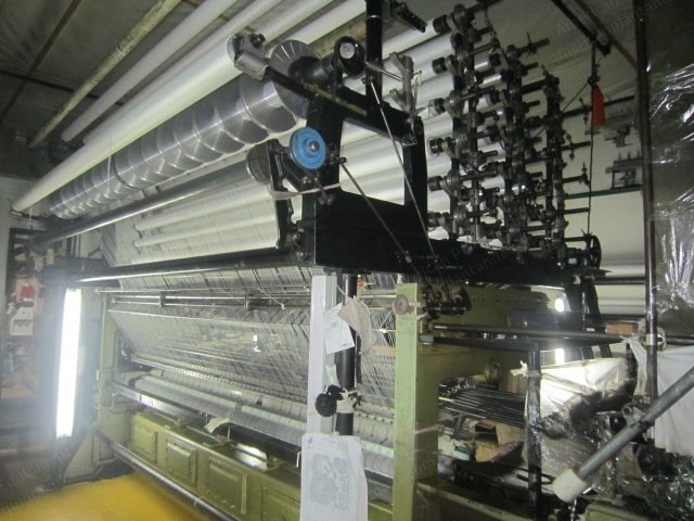 Liba, Multi Bar Raschel Knitting Machine, 130" Width, 24 E Gauge