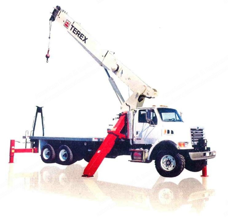 Terex, BT5092, 25 Ton Capacity, 92' Boom Length, 4 Section Proportional Boom