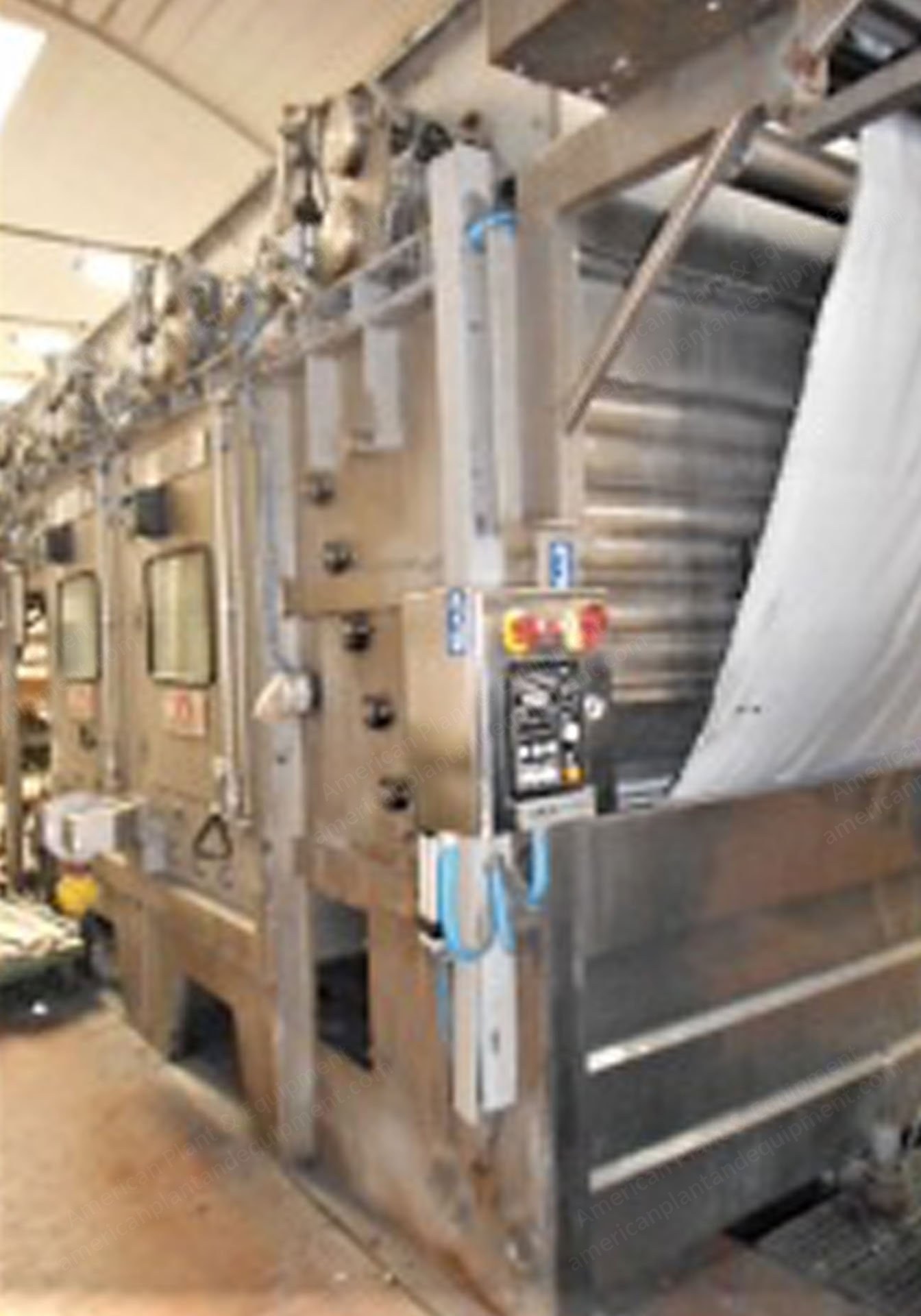 Mat, Idrojet, 1998, Open Continuous Washing Range, 1800mm Working Width, 3 Sections