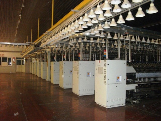Complete Ring Spinning Plant, 18,504 Spindles, 2003