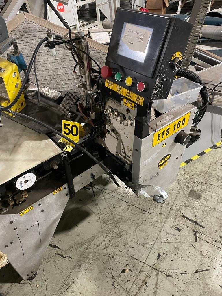 Porter, S1761 PFM 4000, Flange Machine with Air Table