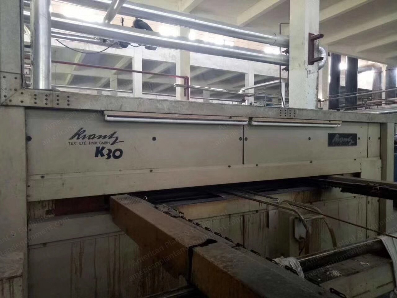 Krantz, K30, 2002, Stenter, Working Width 2400mm, 10 Chambers, Oil Heated