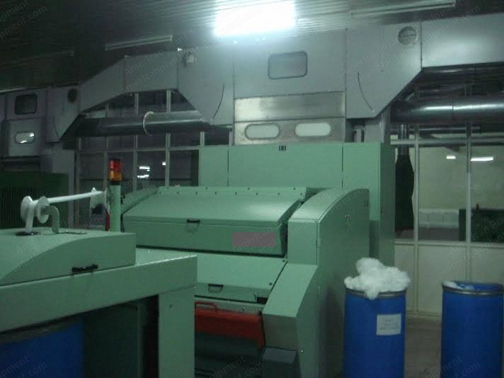 Rieter, C60, 2007, Aero Feed Cards, 3 Lickerins System, Chute Feed