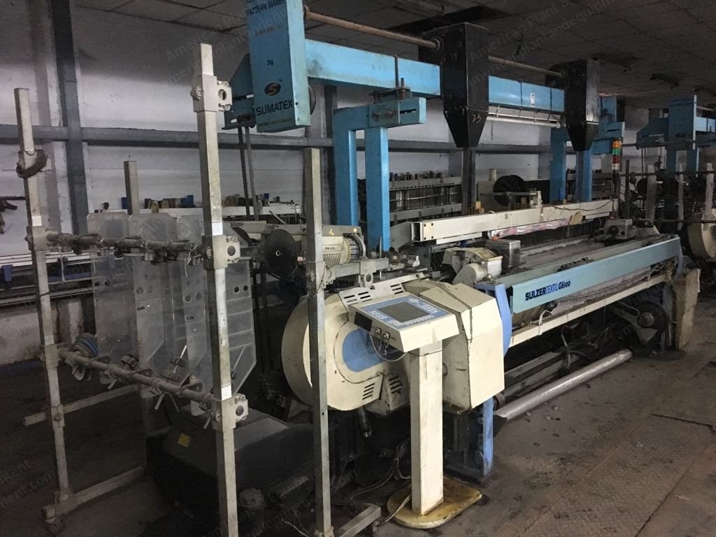 Sulzer, G6300, 2000, 2200mm Width, 8 Colors, Dobby
