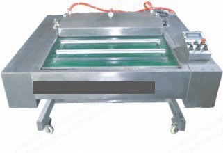 NovaStar, GK132, Pneumatic Continuous Vacuum Packaging Machine, Double Seal, Chamber 1220x580x120mm, 1100x10mm Seal Size