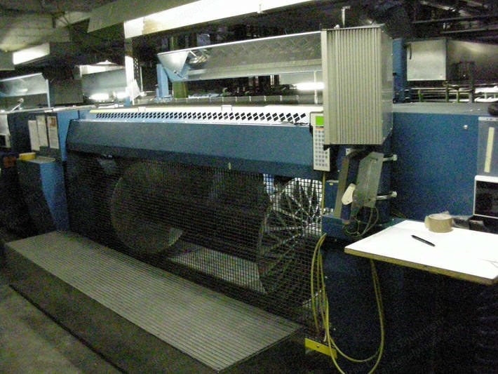 Sucker Muller, Benninger Indigo Dyeing Line, 1988 - 2005, 2000mm Roller Width, 10 Dyeing Baths, 2400mm Beaming Width