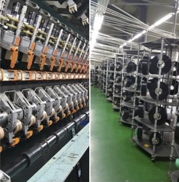 Barmag, AFK FK6, 1995, Texturizing Machine, 216 Positions, Autodoffing