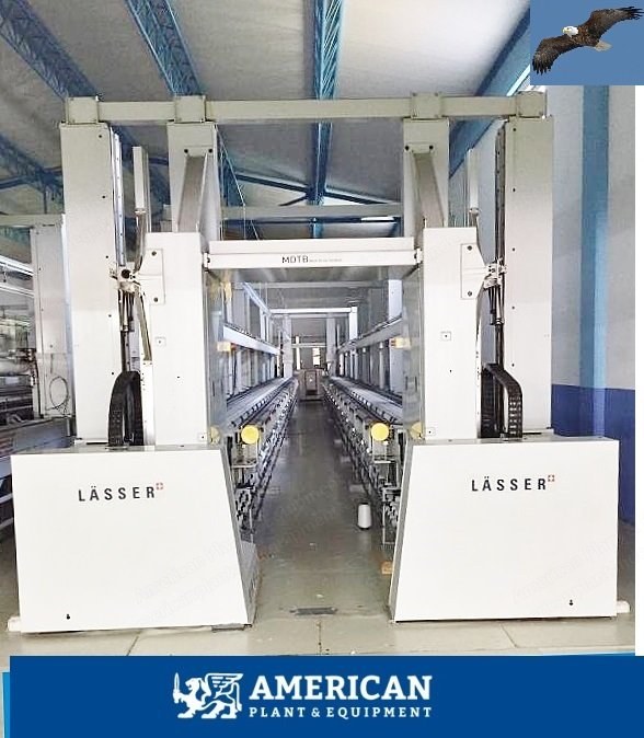 Lasser, MDT3BMTC20M, 2008, Embroidery Machine, Width 2200mm, Speed 400 RPM, Length 22m