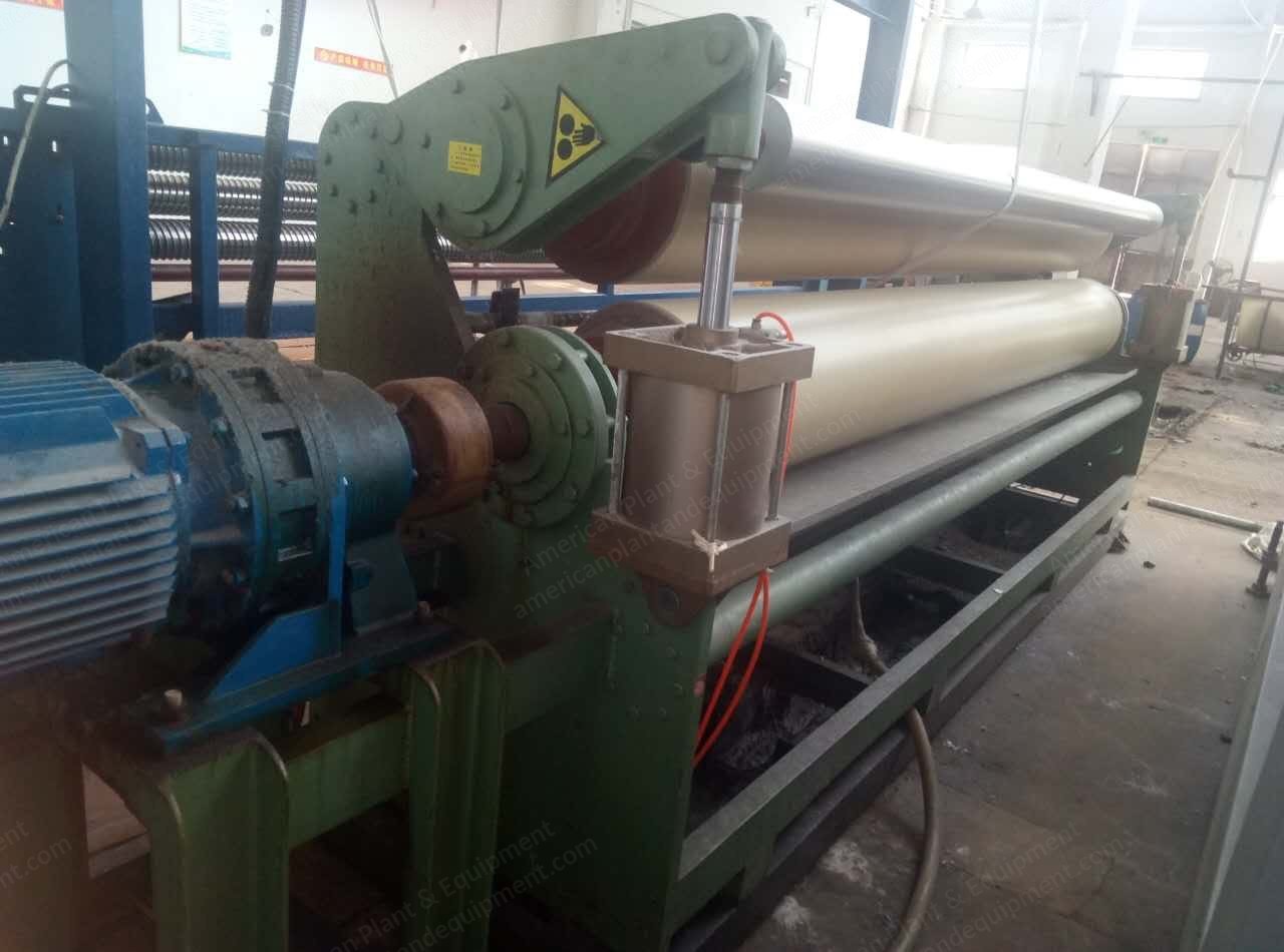 Ehwha, 2007, 3400mm Working Width, 8 Chambers, Oil Heated, with Padder
