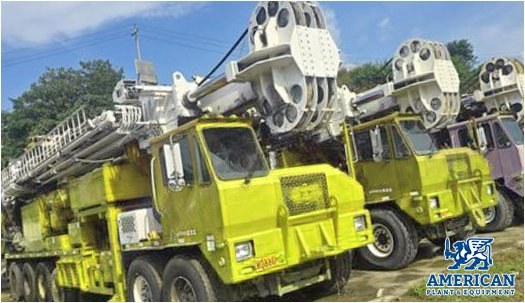 Schramm, T200XD, 2010, Drilling Rig, LoadSafe Pipe Handling System, Aspen Trailer Mounted