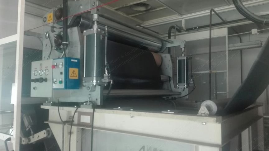 Nuova Isotex Coagulation & Coating Line, 1600mm, 1997, 4-8 m/min, 210°C