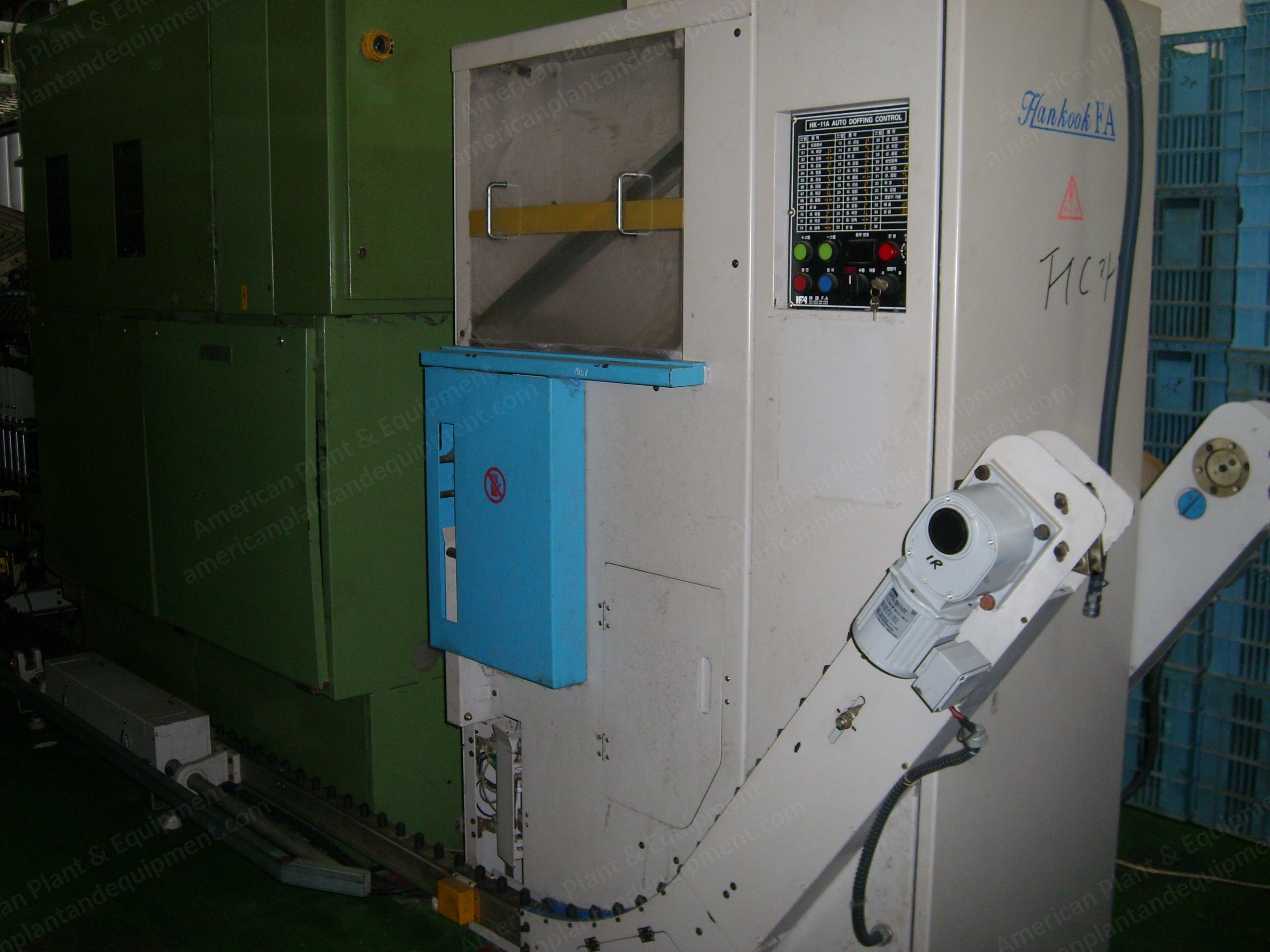 NSC, GN6, 1986–1991, Gill Frames, 1H–1S–4S, Mixing Gill, Finisher, Ring Spinning, 448 Spindles