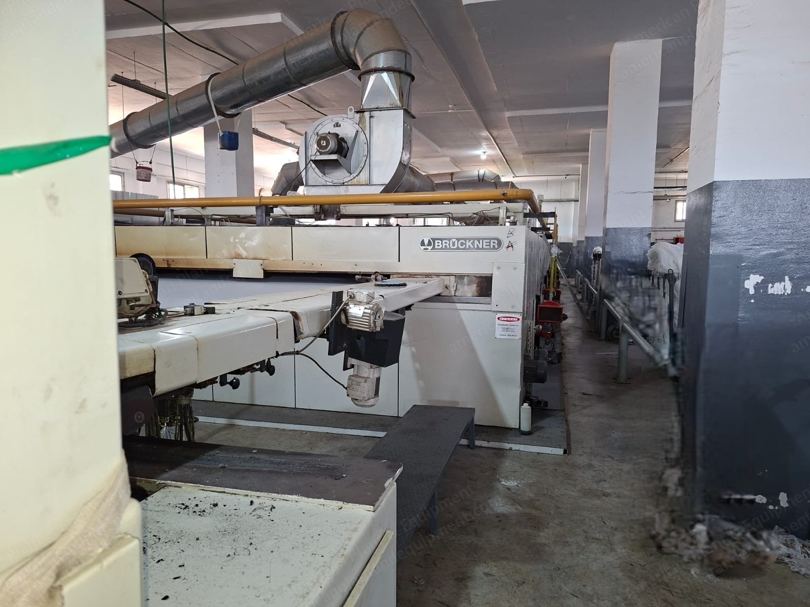 Bruckner, 2002, Stenter, Working Width 3400mm, 6 Chambers, Gas Heated