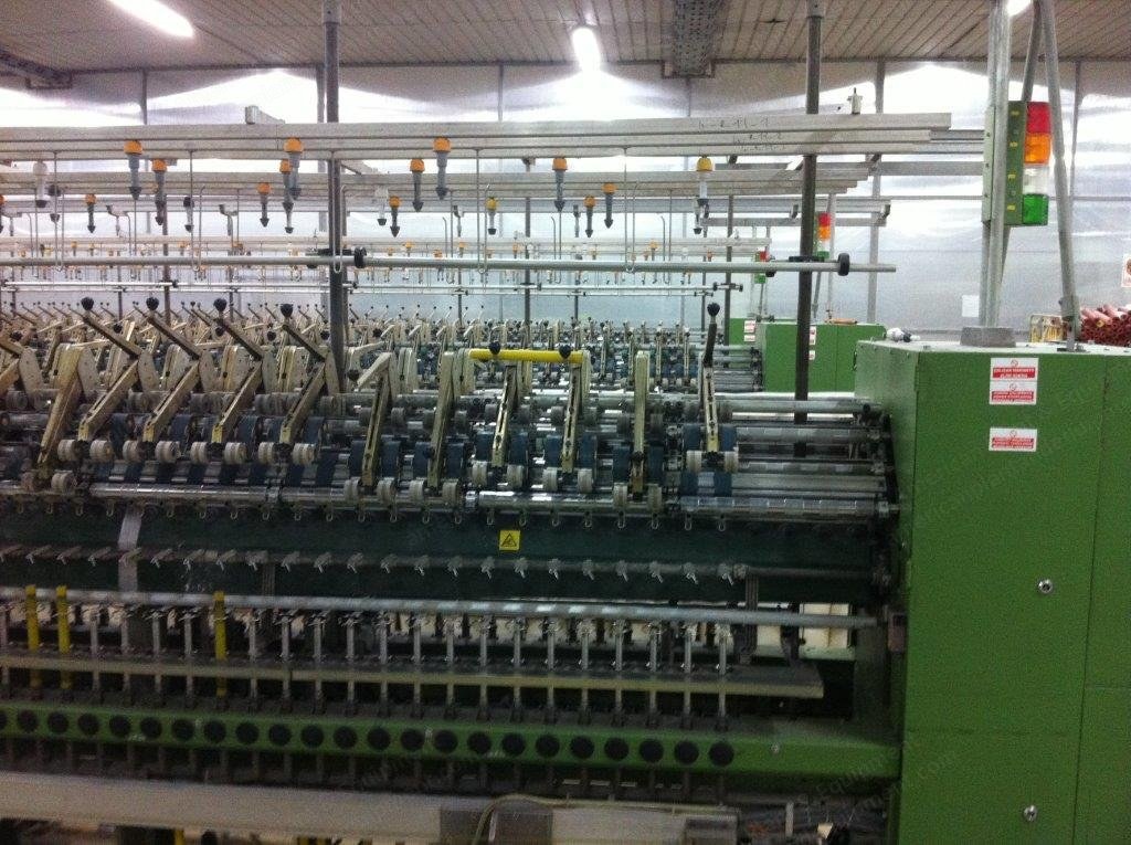 Zinser, 421 E1, 1994, 580 Spindles, Linked with Winder, 50 kW