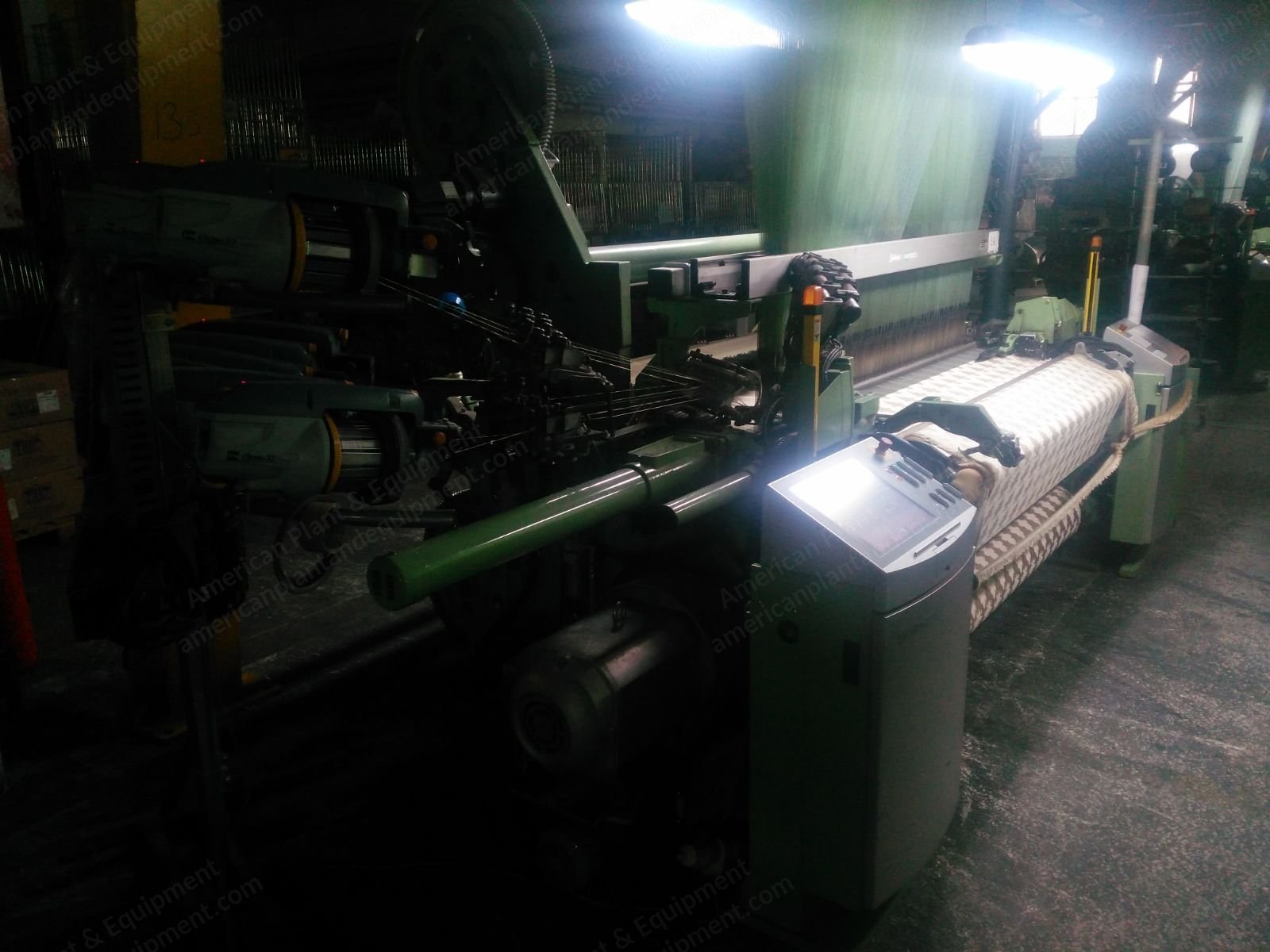 Dornier, PTS 12 / J C, 2013, 1900mm Width, 12 Colors, Double Beam, Staubli LX 1602 Jacquard (5120 Hooks)