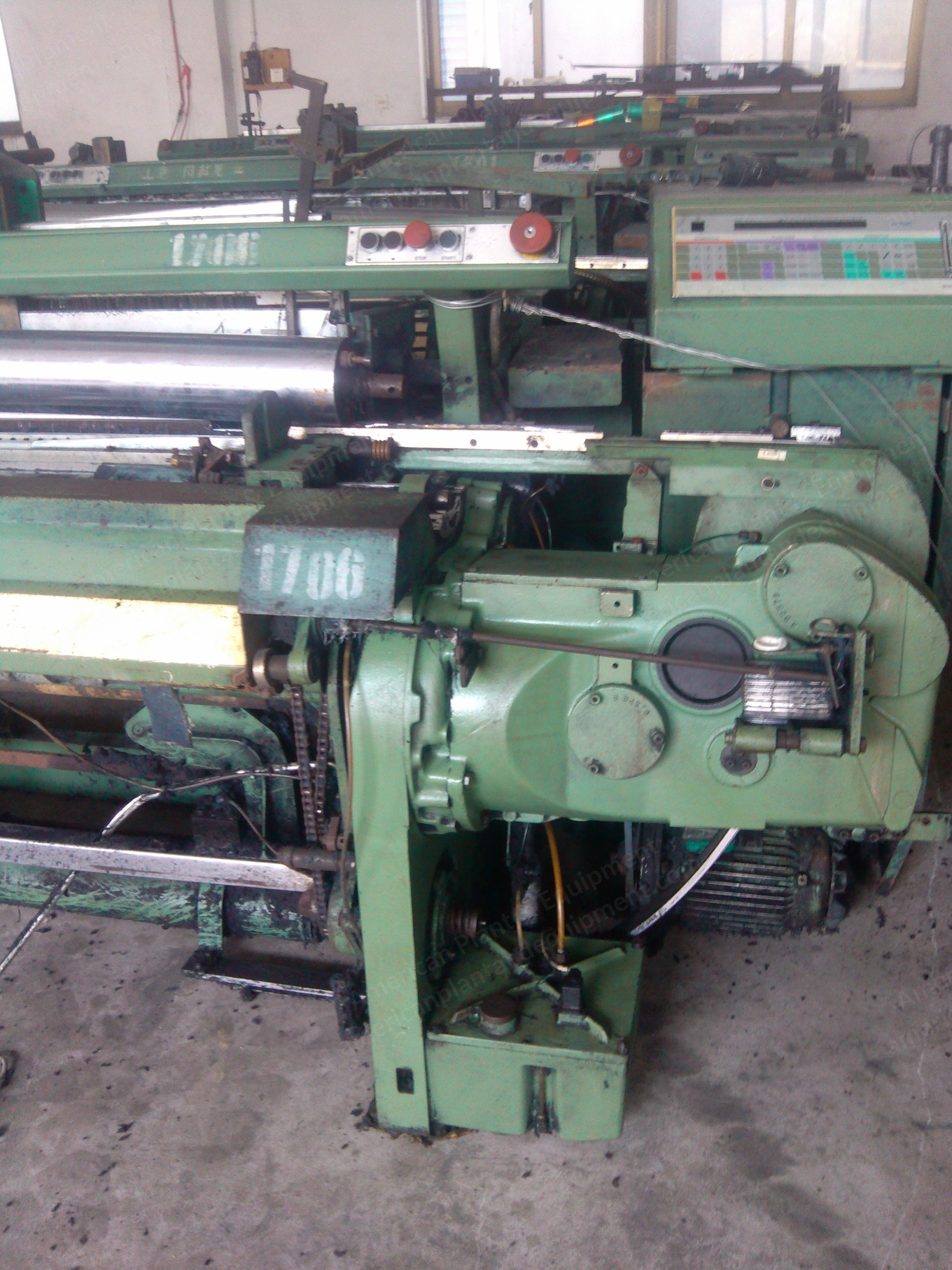 Picanol, GTM and GTM-AS, 1989 to 1991, 1900mm Working Width, Cam Driven, Staubli Dobby