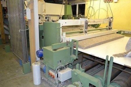 Tornado Textilmaschinen, Nonwoven Line for Insulation Material, 2200mm Carding Width, 2500mm Oven Width, 150 kg/h Capacity