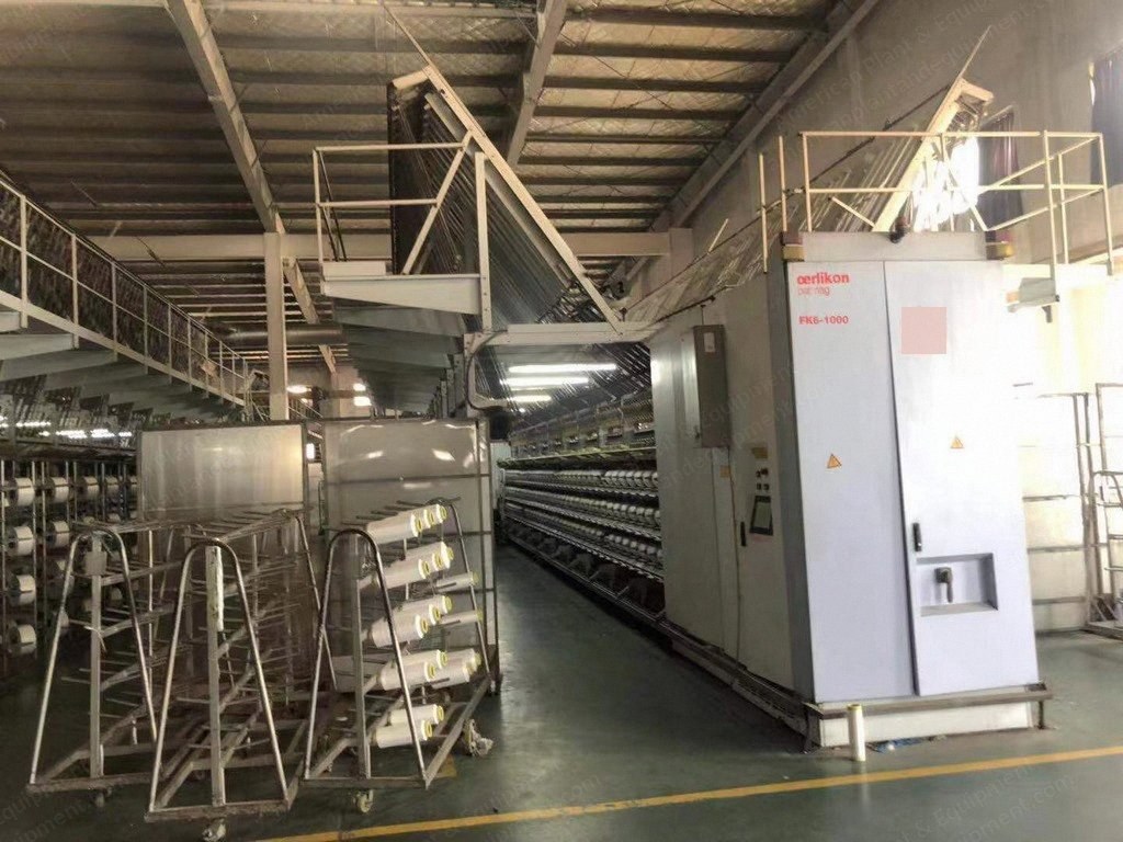 Barmag, FK6-V-1000, 240 Positions, Single Roller Texturizing Machine