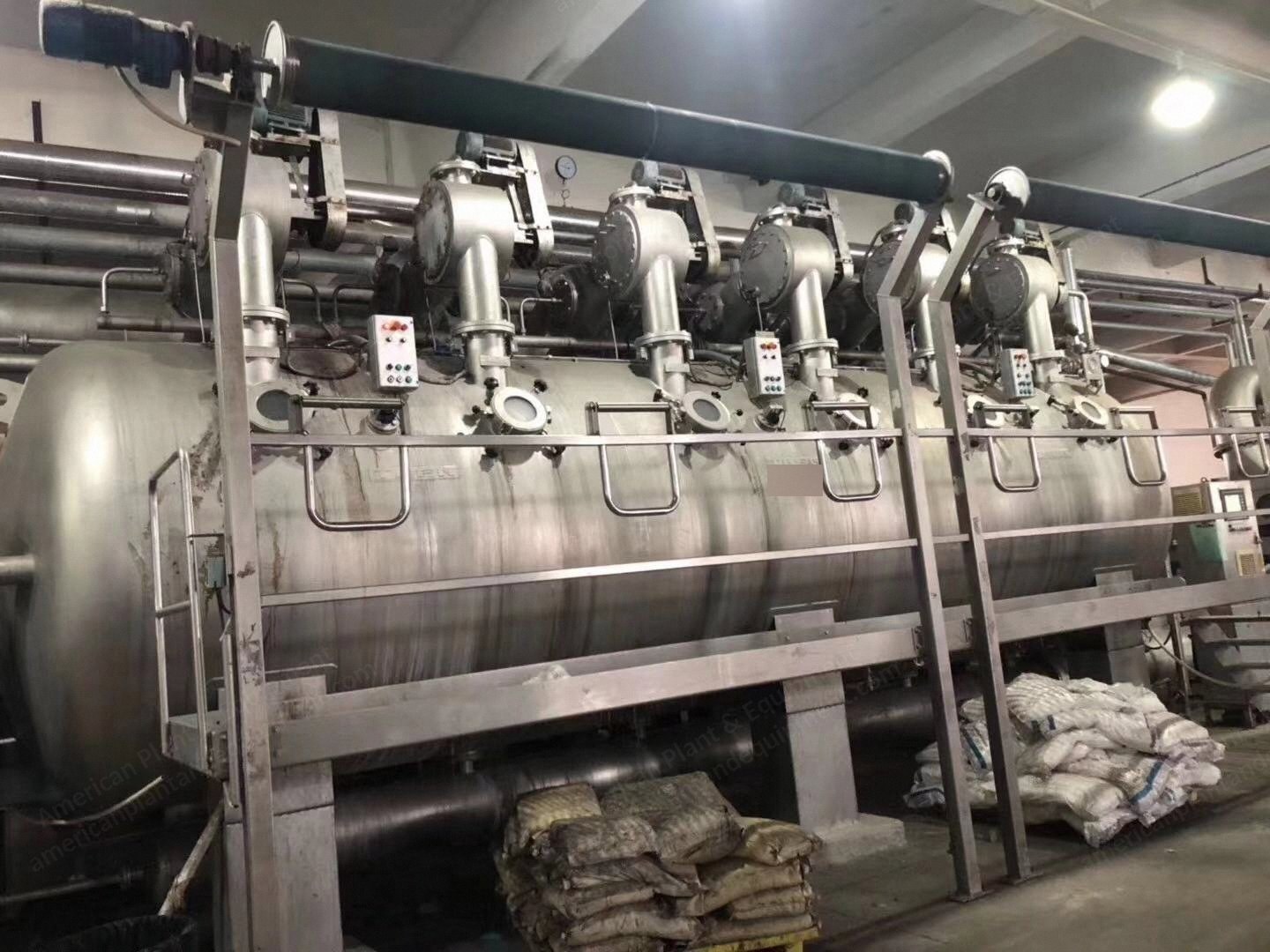 Fong's Air Flow Dyeing Machine, 2006, 6 Rope, 1500kg Capacity