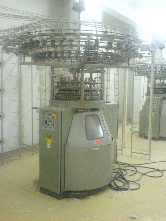 Terrot, SH-130, Single Jersey Circular Knitting Machine, 17"-22" Diameter, 24 Gauge, 3 Feeders/Inch
