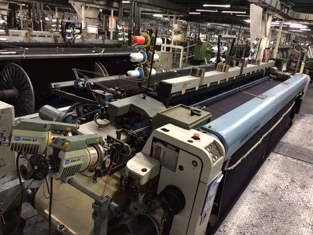Sulzer, P7300HP B390 2EP D12 R, 2004-2006, Projectile Weaving Machine, 390cm Working Width, 2 Colors