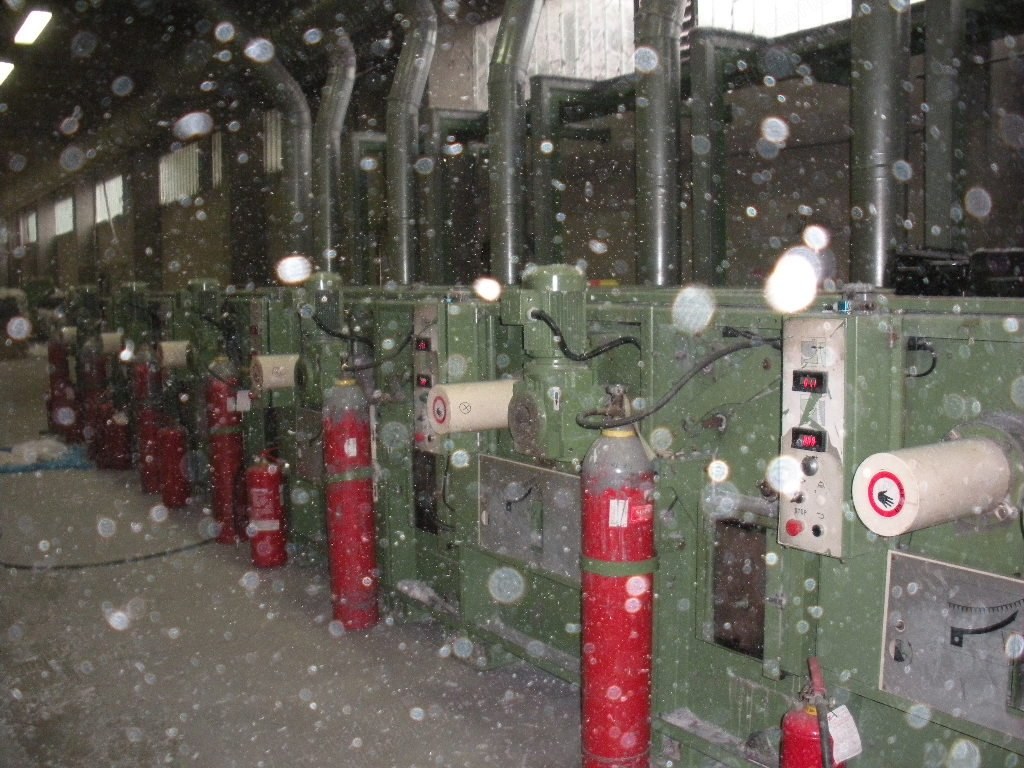 LaRoche, Jacquart Italia, Textile Tearing Machine