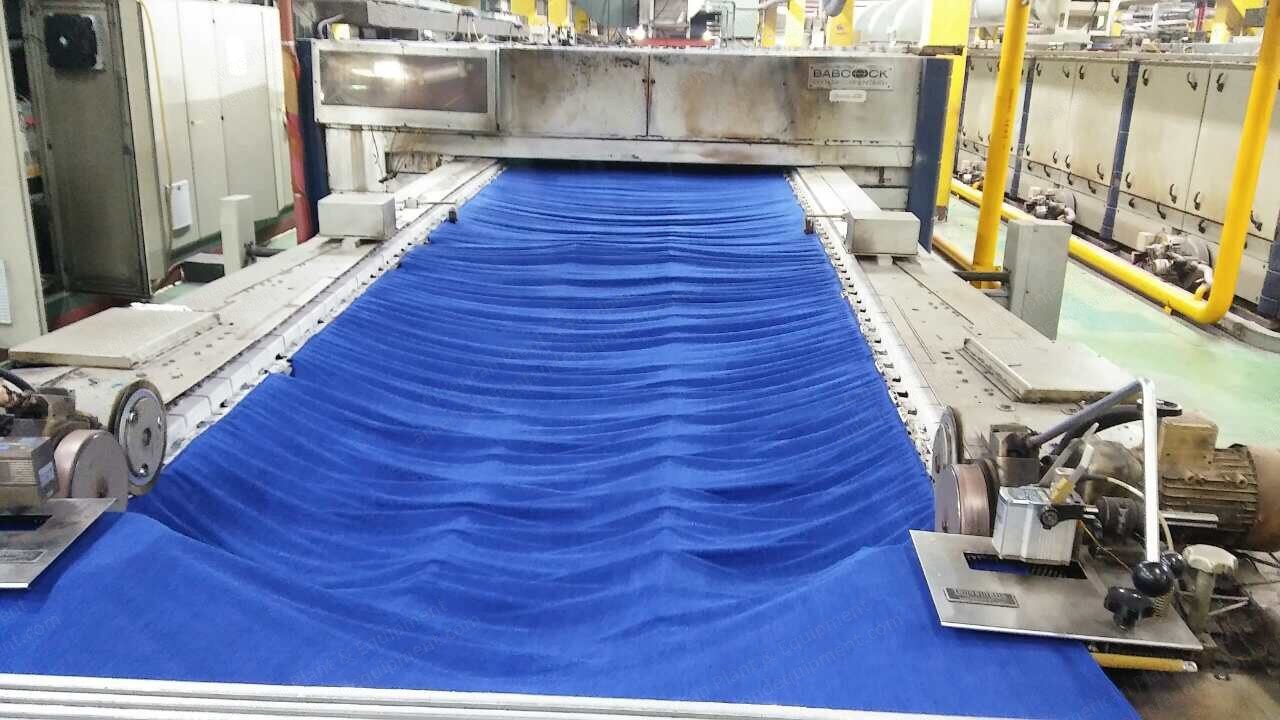 Babcock, 1999, 2600mm Width, Gas Heated, 8 Chambers, Horizontal Pin Chain