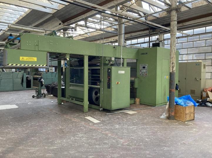 Sperotto Rimar, Decamat SK-A/900, 1996, Discontinuous Decatizing Machine, 1800mm Working Width, with Corino Weftstraighteners