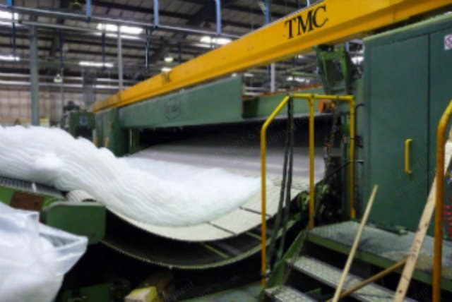 TMC, Model II, 2002, 2500mm Card Width, 7500mm Delivery Apron Width, 120 m/min Web Speed