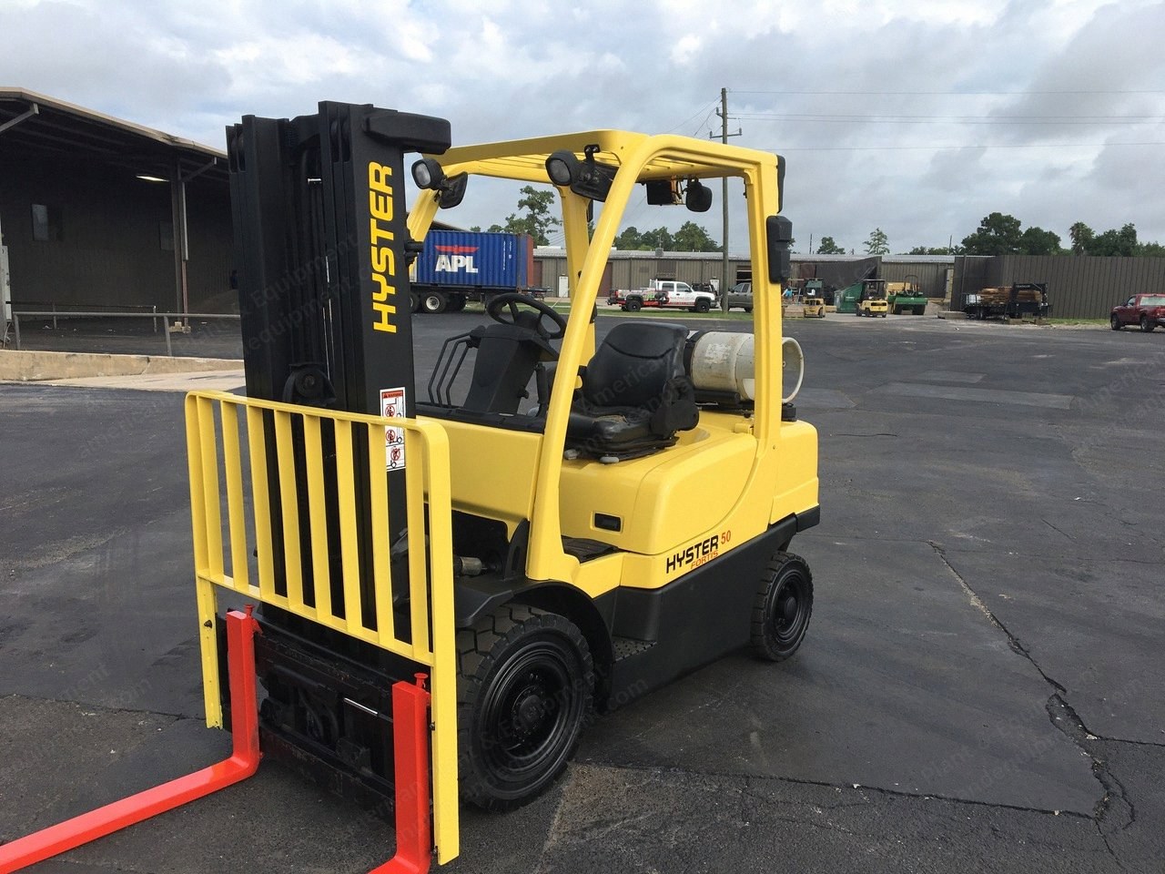 Hyster, H50FT, 2008, 5000 lbs Capacity, Triple Stage Mast, LP Gas