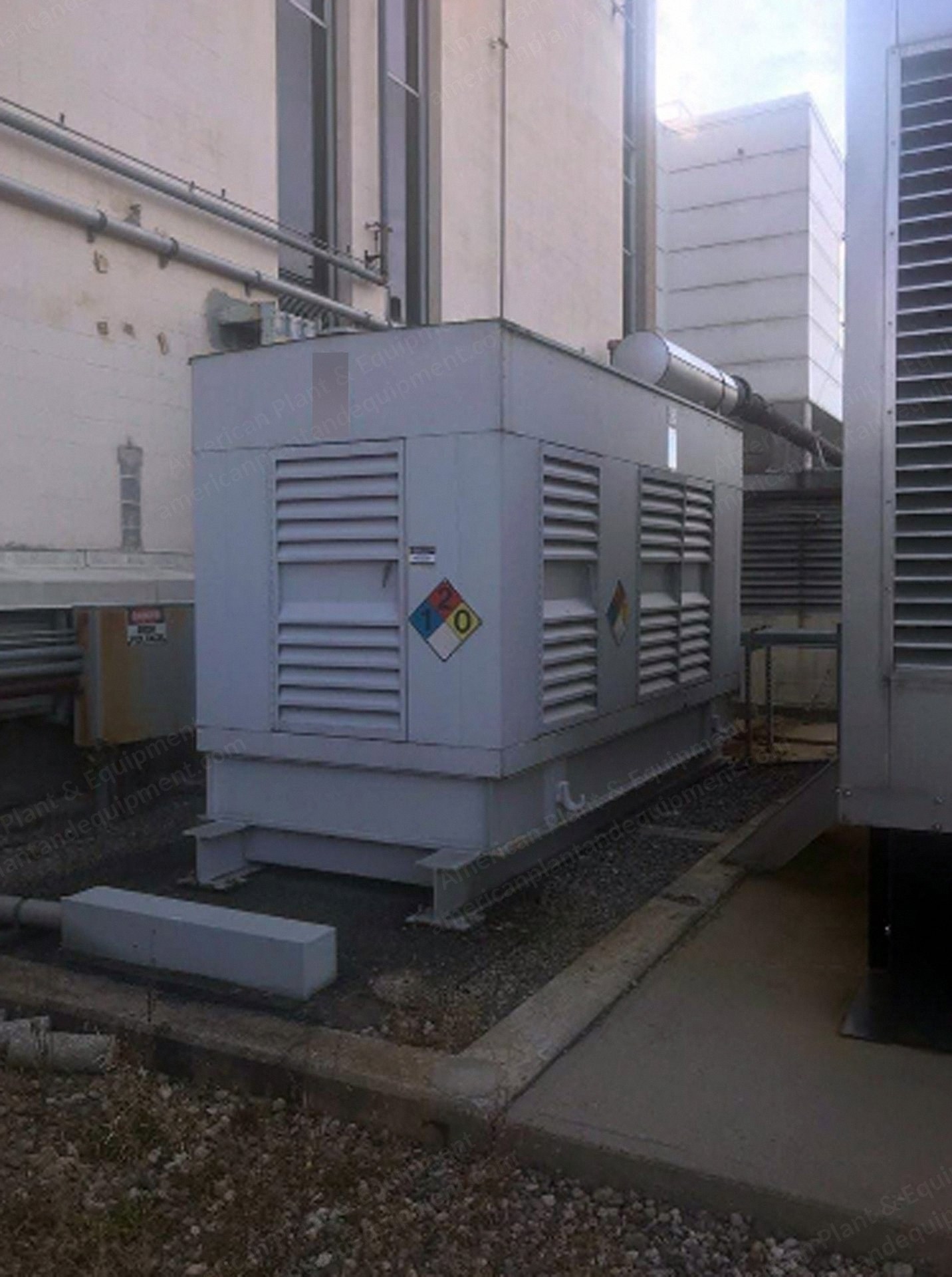 Cummins, KTTA19-G2, 1989, 500kW, 60Hz, 480V, 1756 Hours