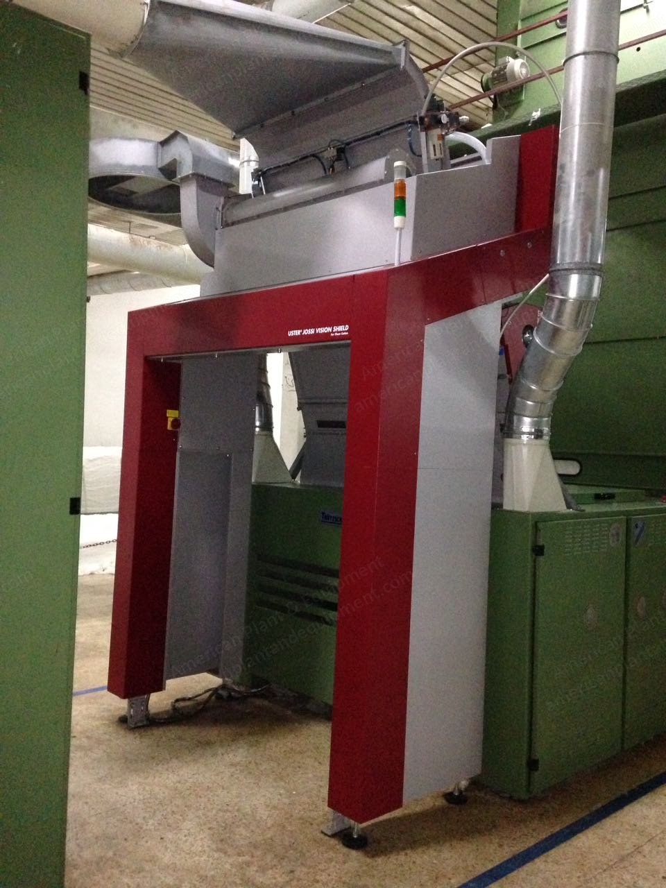 Rieter, UJVS-2 1200 4S, 2015, Jossi Vision Shield, Uster Magic Eye-2, Working Width 1200mm