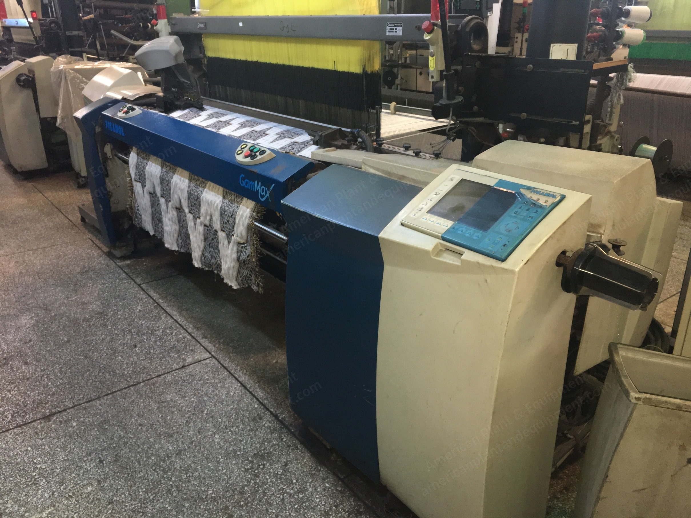 Picanol, GamMax, 2003, 1900mm Width, 8 Colors, Staubli Jacquard