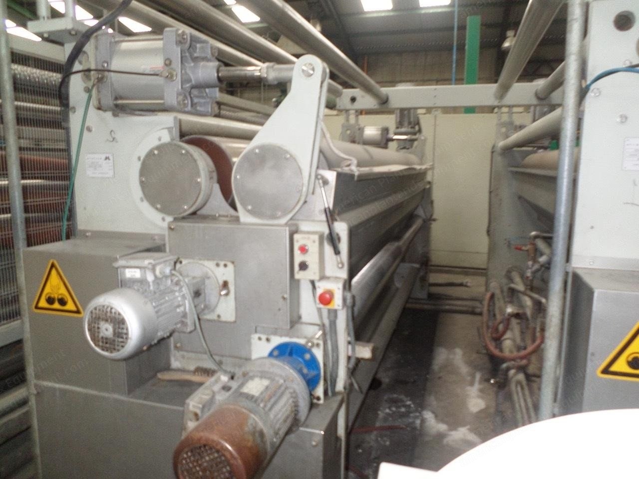 Monforts, Montex Twin Air, 2006, 3400mm Working Width, 8 Chambers, Oil Heated