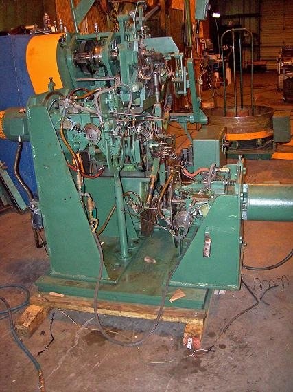 Spuhl, F65SW, Rebuilt Mattress Coiler and Woodfield AM115 Assembler, 13.5 Gauge, 60 Coils per Minute