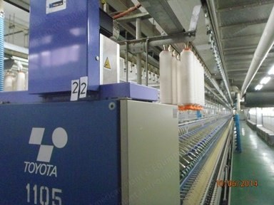 Complete Cotton Spinning Plant, 23,000 Spindles, 1,440 Rotors OE Plant