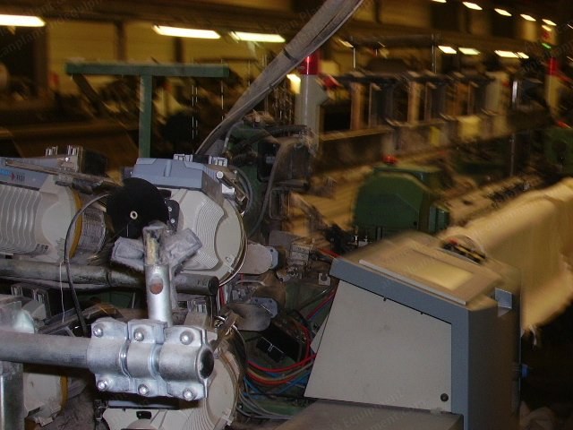 Picanol, Omniplus-4-P-280, 2000, Air Jet Weaving Loom, 2800mm Working Width, 4 Colors, Staubli Cam Box