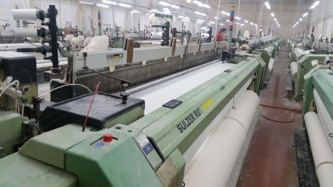 Sulzer, P7200, 1997, 3600mm Working Width, Cam Motion, 4 Colors