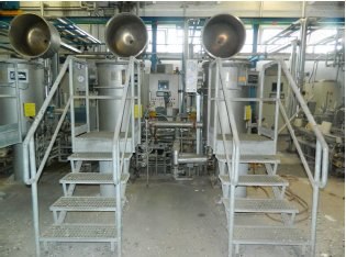 Loris Bellini, RBNV 25, 1999, Vertical HT Cone Dyeing Machine, 25 kg Capacity, 152°C, 4.5 atm