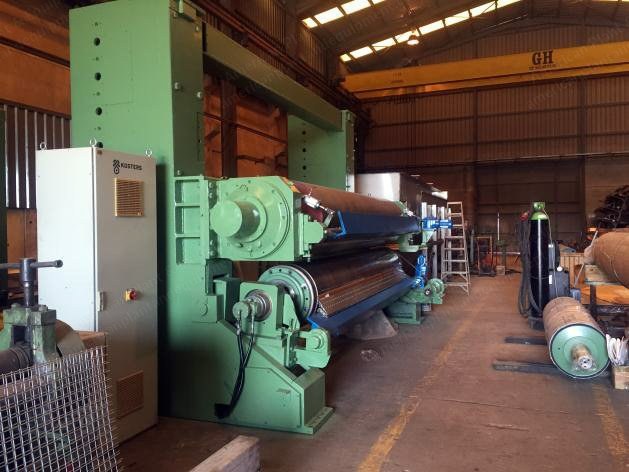 Kuster, Calender, 1987, Width 3500mm, Speed 750-800 m/min