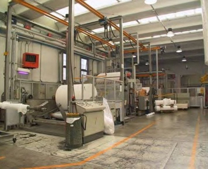 Nordson, Hotmelt Lamination Line, 2004, 1676mm Coating Width, 2-Color Flexo Printing, Inline Slitter Rewinder