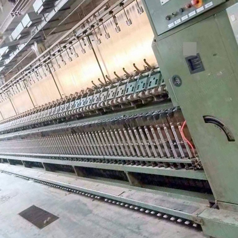 NSC, CF32D, 1986, Worsted Ring Spinning Frame, 416 Spindles, 105mm Pitch, 75mm Ring Diameter