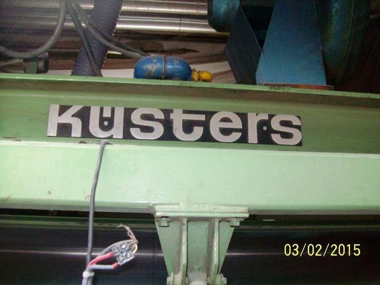 Kusters, 2-Cylinder Calender, 1996, 3400mm Working Width, Gas Heated