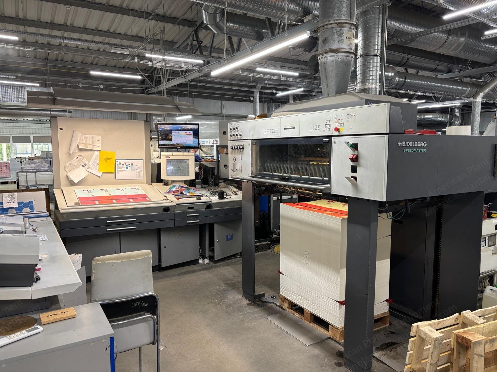 Heidelberg, CD 102-6+LYLX, 1999, 6 Colors, Double Coater, Hybrid Machine, UV LED