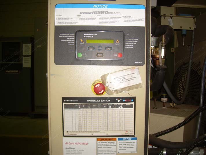 Ingersoll Rand, SSR EP-100, 100 HP, 434 CFM, 125 PSig, Rotary Screw Air Compressor