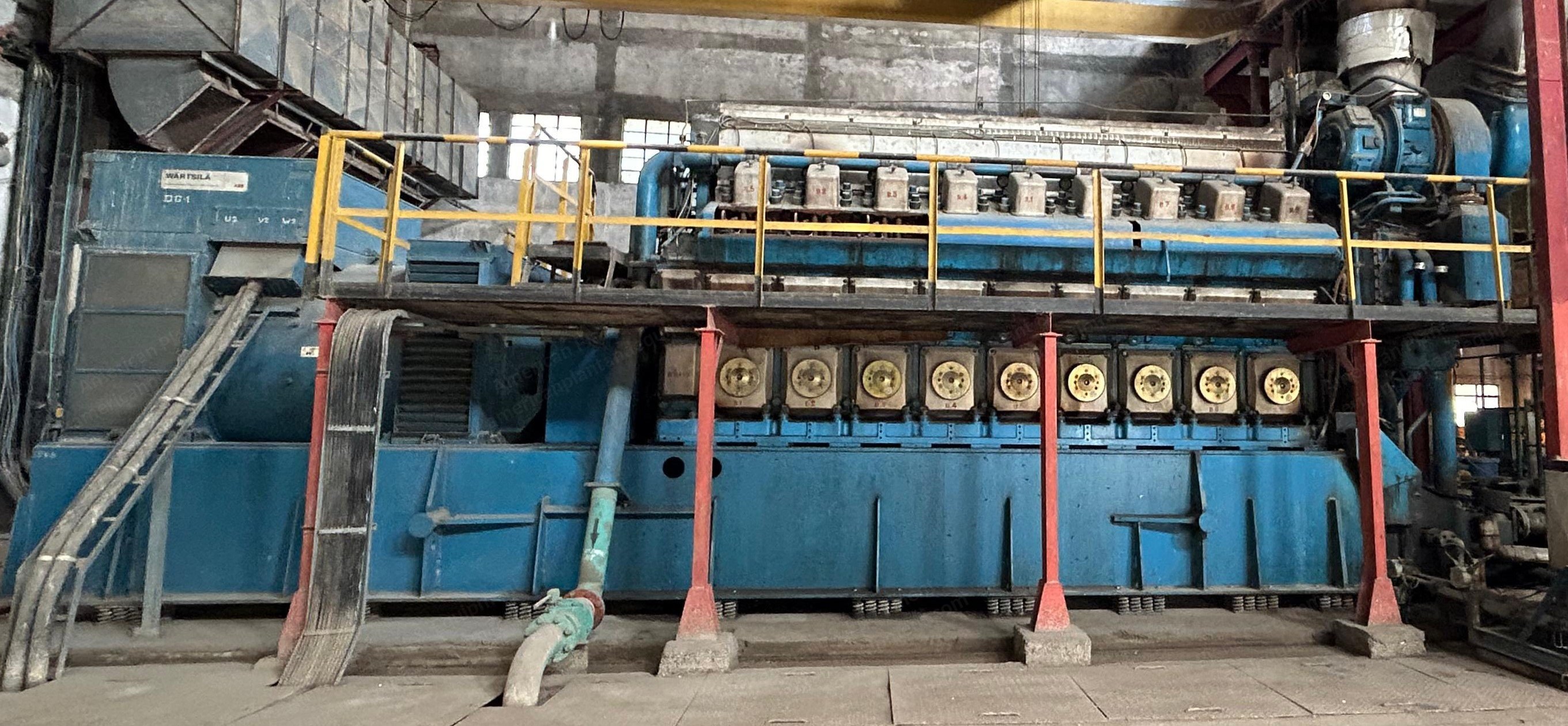Wartsila, 18V32E, 1996, 6452 kW, 6600V, 750 RPM