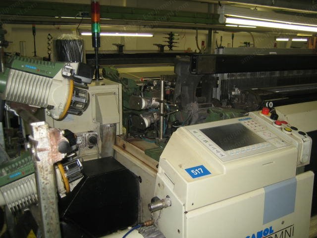 Picanol, Omni, 2500mm, 2 Colors, Cam Type 1600, 800 UPM